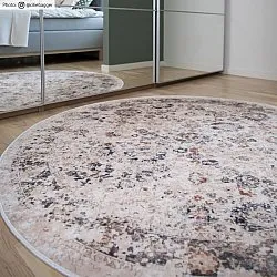 Alfombras redondeadas - Toujane (gris)