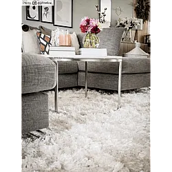 Alfombras de pelo largo - Janjira (offwhite)