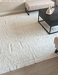 Alfombras de pelo largo - Cremona Natural Cotton Shaggy (offwhite)