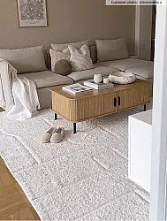 Alfombras de pelo largo - Cremona Natural Cotton Shaggy (offwhite)