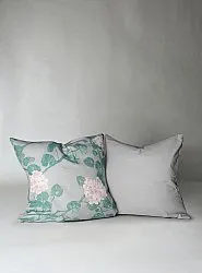 Funda de almohada x 2 - Amara (gris/rosa)