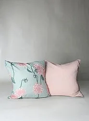 Funda de almohada x 2 - Alyssa (verde/rosa)