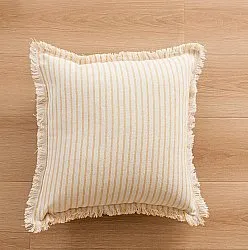 Funda de almohada - Fringed (amarillo)