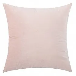 Funda de almohada - Nordic Velvet (rosa claro)
