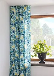 Cortinas - Cortina de algodón Cutie (azul)