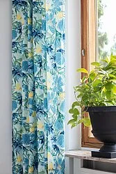 Cortinas - Cortina de algodón Cutie (azul)
