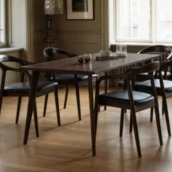 Mesa de comedor - Nordisk - 180 x 70 cm (nuez)