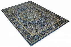 Alfombra Wilton - Vinadio (azul/dorado)