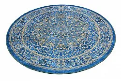 Alfombras redondeadas - Vinadio (azul/dorado)