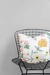Funda de almohada - Dahlia (naranja)