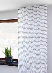 Cortinas - Cortinas de lino Dalia (blanco)