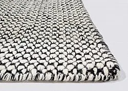 Alfombra de Lana - Delly (negro/blanco)