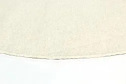 Alfombras redondeadas - Dhurry (blanco)