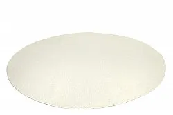 Alfombras redondeadas - Dhurry (blanco)