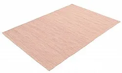 Alfombra de Lana - Dhurry (rosado)