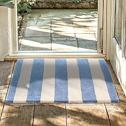 Felpudo - Maida (azul/beige)