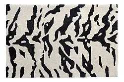 Felpudo - Zebra Tufted Wool Premium (blanco/negro)