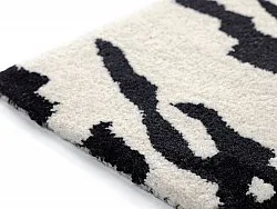 Felpudo - Zebra Tufted Wool Premium (blanco/negro)