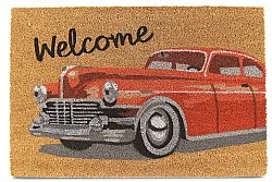 Felpudo - Car (rojo)
