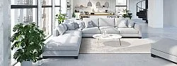 Alfombra Wilton - Abyar (gris)