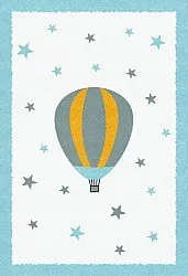 Alfombra infantil - Alone Balloon (azul)