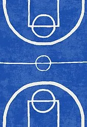 Alfombra infantil - Basket (azul)