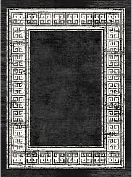 Alfombra Wilton - Tilos (negro/blanco)