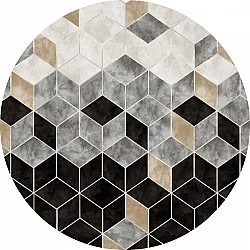 Alfombras redondeadas - Brigooda (gris)