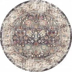Alfombras redondeadas - Bouhjar (gris/multi)