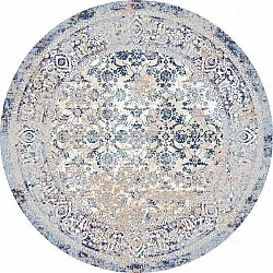 Alfombras redondeadas - Denizli (azul)