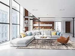 Alfombra Wilton - Bouhjar (gris/multi)