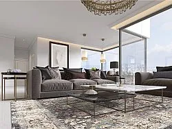 Alfombra Wilton - Bouhjar (gris/multi)