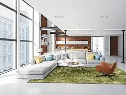 Alfombra Wilton - Denizli (verde)