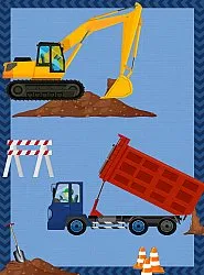 Alfombra infantil - Building Site