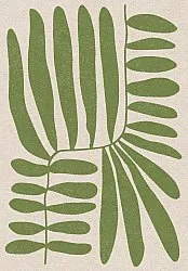 Alfombra Wilton - Romilly (beige/verde)