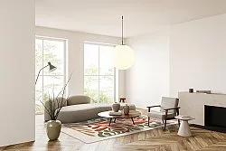 Alfombra Wilton - Fern (beige/multi)
