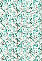 Alfombra Wilton - Evelina (verde/multicolor)