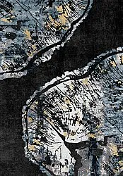 Alfombra Wilton - Tamsim (negro/multi)