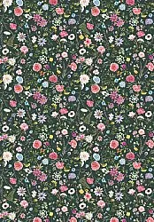 Alfombra Wilton - Polly (rosa/multi)
