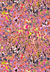Alfombra Wilton - Dottie (rosa/multi)