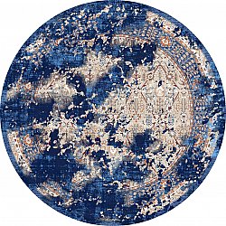 Alfombras redondeadas - Temima (azul)