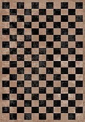 Alfombra Wilton - Nevada (negro/marrón)