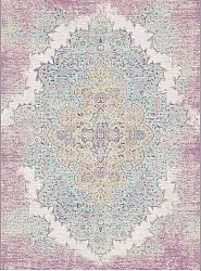 Alfombra Wilton - Badem (rosa/multi)
