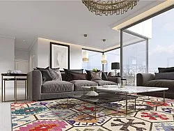 Alfombra Wilton - Kulu (multi)