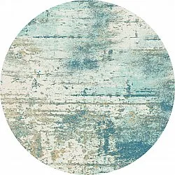 Alfombras redondeadas - Kebira (azul)