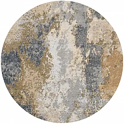Alfombras redondeadas - Travale (gris/multicolor)