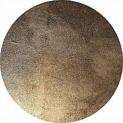 Alfombras redondeadas - Oristano (marrón/dorado)