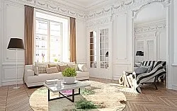 Alfombras redondeadas - Dimos (beige/multi)
