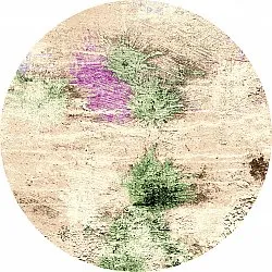 Alfombras redondeadas - Dimos (beige/multi)