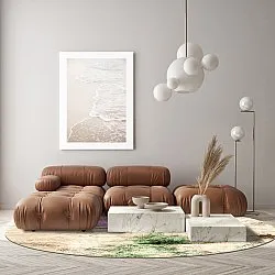 Alfombras redondeadas - Dimos (beige/multi)